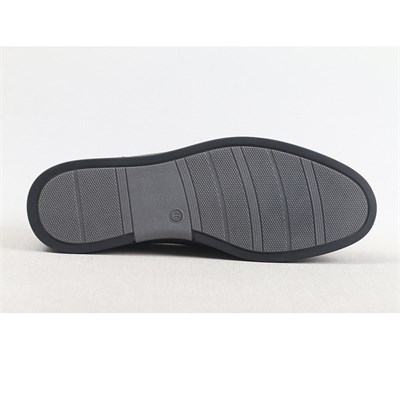 Ulus 242 Fitilli Siyah Loafer Ayakkabi