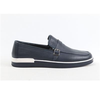ULUS 245 LACİVERT TOKALI LOAFER AYAKKABI
