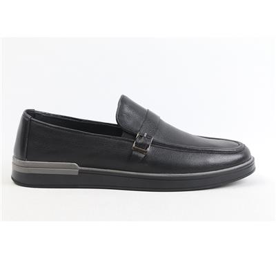 ULUS 245 SİYAH TOKALI LOAFER AYAKKABI