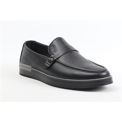 ULUS 245 SİYAH TOKALI LOAFER AYAKKABI