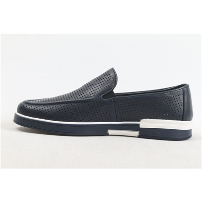Ulus 247 Fitilli Delikli Lacivert Loafer Ayakkabi