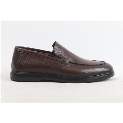 Ulus 2522 Kahve Eva Sade Loafer Lp Ayakkabi