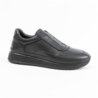 Ulus 300 Poli Siyah-Siyah Sneaker Spor Ayakkabi