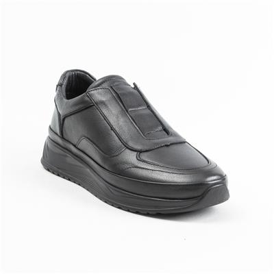 Ulus 300 Poli Siyah-Siyah Sneaker Spor Ayakkabi