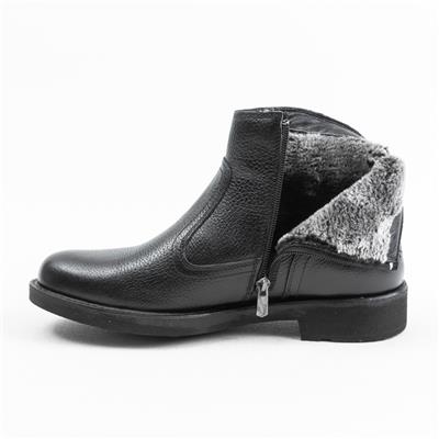 Ulus 304 Siyah Miflonlu Bot