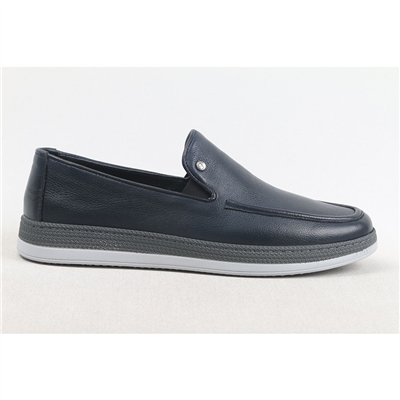 Ulus 312 Fitilli Lacivert Loafer Ayakkabi