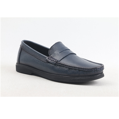Ulus 3208 Fiyonklu Lacivert Loafer Ayakkabi