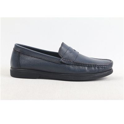 Ulus 3208 Fiyonklu Lacivert Loafer Ayakkabi