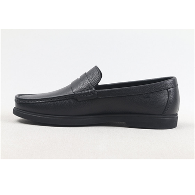 ULUS 3208 FİYONKLU SİYAH LOAFER AYAKKABI