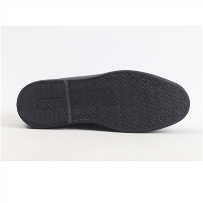 Ulus 3210 Düz Fitilli Siyah Loafer Ayakkabi