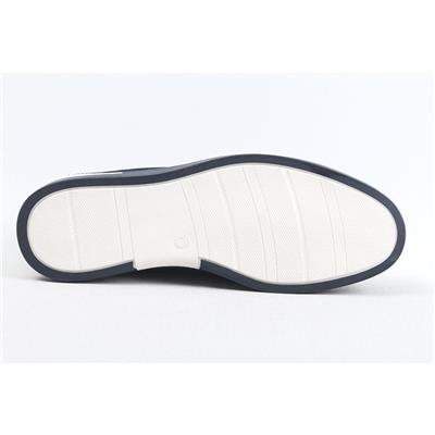 ULUS 345 LASTİKLİ LACİVERT LOAFER AYAKKABI