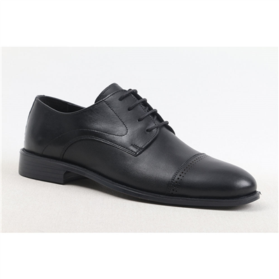 Ulus 352 Maskaretli Bağli Siyah Enjeksiyon Klasik Ayakkabi