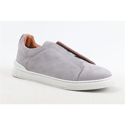 399  (ZGN) QUARTZ GRİ SÜET LOAFER AYAKKABI renk--38