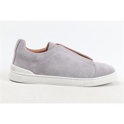 399  (ZGN) QUARTZ GRİ SÜET LOAFER AYAKKABI renk--38