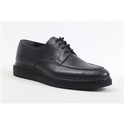 Ulus 4013 Poli Siyah Aynali Bağli Casual Ayakkabi