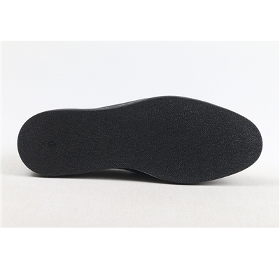 ULUS 4121 SİYAH KUŞAKLI DELİKLİ LOAFER AYAKKABI