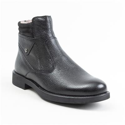 Ulus 423 Siyah Hakiki Kürklü Bot