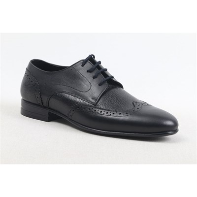 ULUS 427 SİYAH KLASİK AYAKKABI----bn