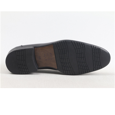 ULUS 437 TERMO RUBBER RUGAN SİYAH KLASİK AYAKKABI