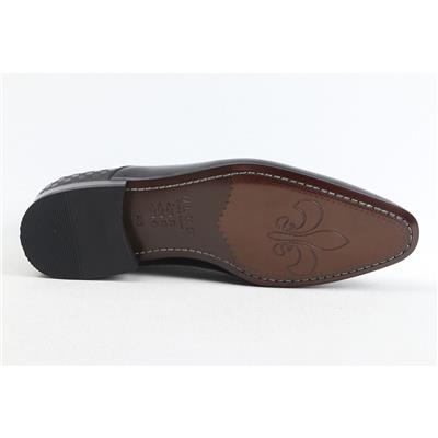 Ulus 4603 Siyah Rugan Jurdan Neolit Klasik Ayakkabi