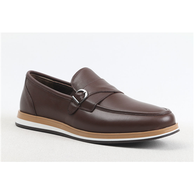 Ulus 5110 Kahve Loafer Ayakkabi