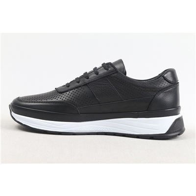 Ulus 566 Delikli Siyah Sneaker Spor Ayakkabi