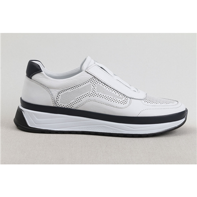 Ulus 581 Delikli Beyaz Sneaker Spor Ayakkabi
