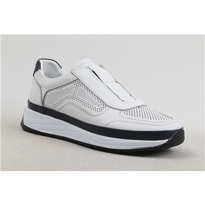 Ulus 581 Delikli Beyaz Sneaker Spor Ayakkabi
