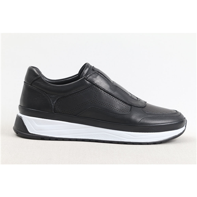 Ulus 581 Delikli Siyah Sneaker Spor Ayakkabi