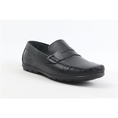 Ulus 602 Loafer Siyah Rok Ayakkabi