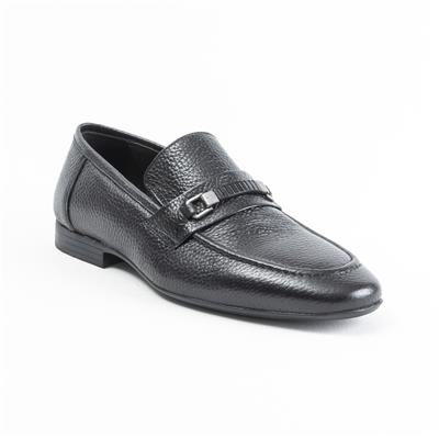Ulus 610 Siyah Tokali Loafer Ayakkabi