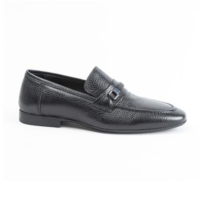 Ulus 610 Siyah Tokali Loafer Ayakkabi