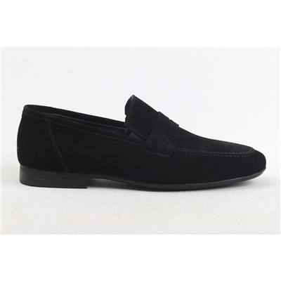 ULUS 611 SİYAH SÜET LOAFER AYAKKABI