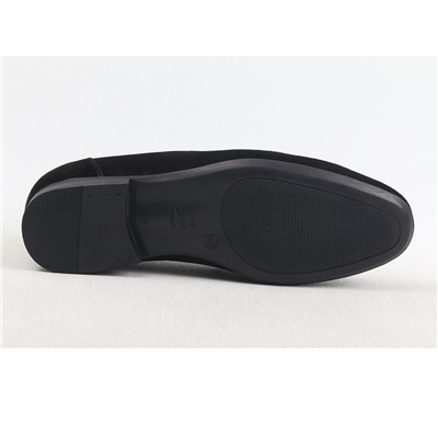 ULUS 611 SİYAH SÜET LOAFER AYAKKABI