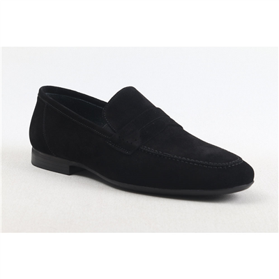 ULUS 611 SİYAH SÜET LOAFER AYAKKABI
