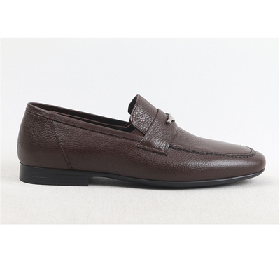 Ulus 614 Kahve Loafer Ayakkabi