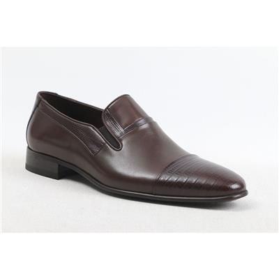 ULUS 6639 KAHVE MASKARETLİ CROCO JURDAN NEOLİT KLASİK AYAKKABI