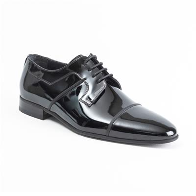 Ulus 6701 Siyah Rugan Jurdan Neolit Klasik Ayakkabi