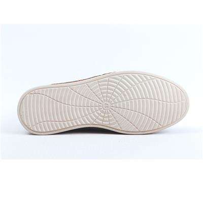 Ulus 7050 Taba Delikli Loafer Ayakkabi