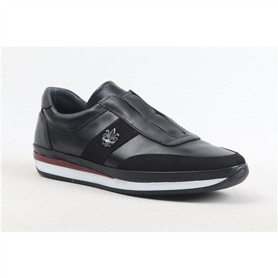 ULUS 710 LASTİKLİ SİYAH SNEAKER SPOR AYAKKABI