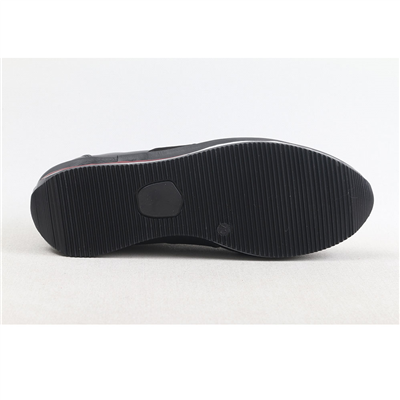ULUS 710 LASTİKLİ SİYAH SNEAKER SPOR AYAKKABI