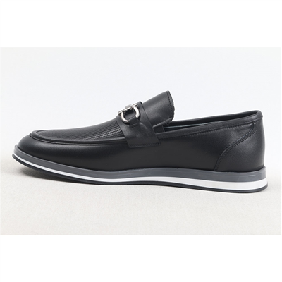 Ulus 7130 Siyah Tokali Loafer Ayakkabi