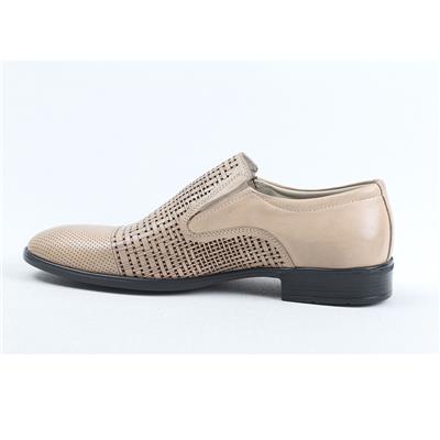 Ulus 720 Delikli Bej Klasik Ayakkabi