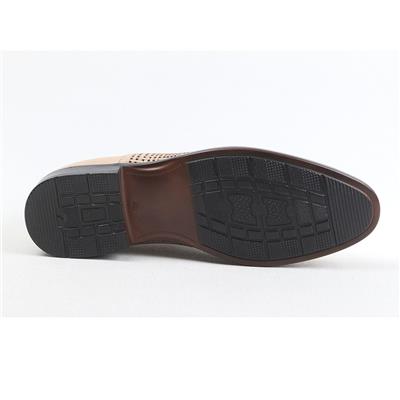 Ulus 720 Delikli Bej Klasik Ayakkabi