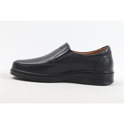 Ulus 801 Lastikli Siyah Comfort Ayakkabi