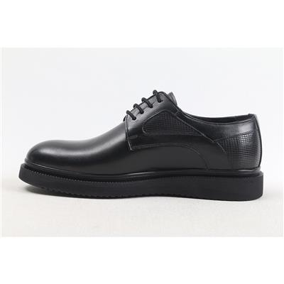 Ulus 808 Bağli Düz Siyah  Casual Ayakkabi
