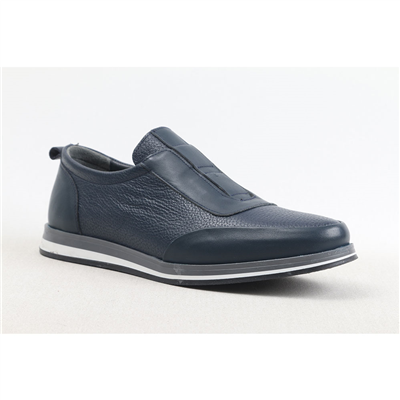 Ulus 8110 Lacivert Lastikli Loafer Ayakkabi