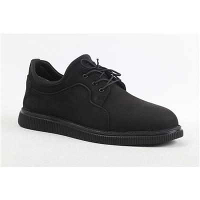 Ulus 851 Siyah Nubuk Casual Ayakkabi