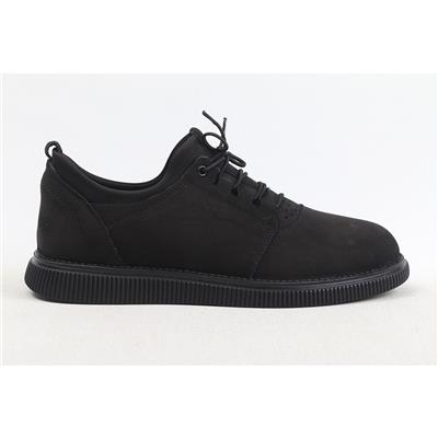 Ulus 852 Siyah Nubuk Casual Ayakkabi
