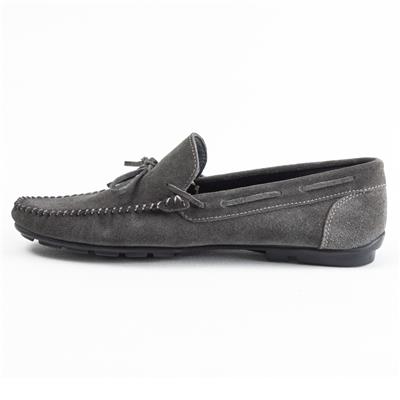 Ulus 920 Füme Suet Papyonlu Loafer Ayakkabi